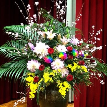 卒業式の壺花をお届けしました。｜「松花園」　（兵庫県神戸市須磨区の花キューピット加盟店 花屋）のブログ